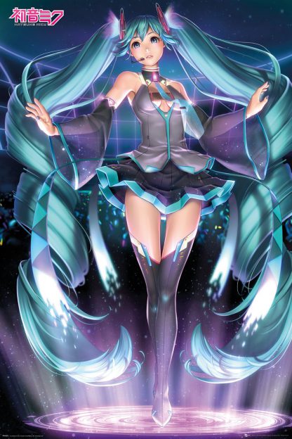 HATSUNE-MIKU-projection