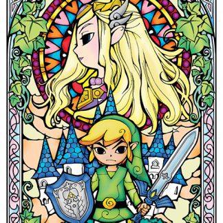 The Legend Of Zelda Stained Glass