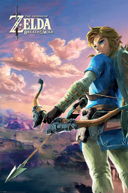 The Legend of Zelda Breath Of The Wild Hyrule Scene Landscape