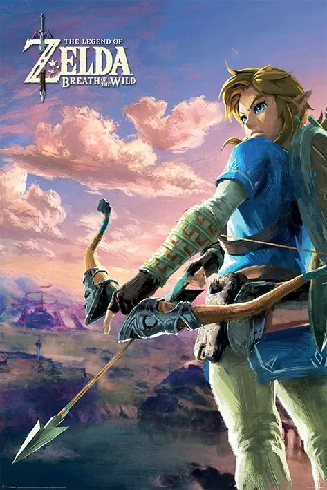 The Legend of Zelda Breath Of The Wild Hyrule Scene Landscape