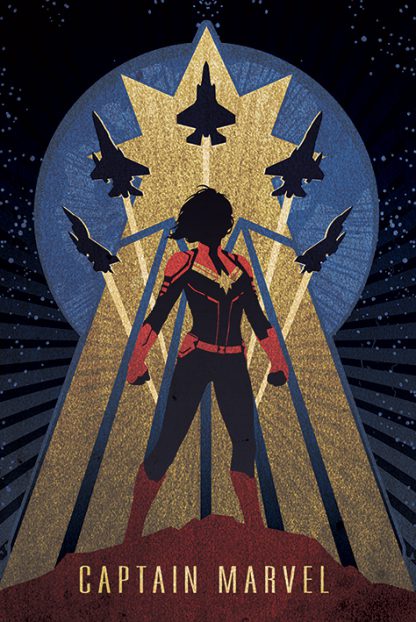 Captain Marvel Deco
