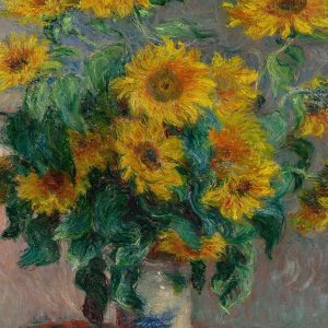 Monet - Bouquet of Sunflowers