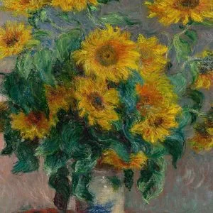 Monet - Bouquet of Sunflowers
