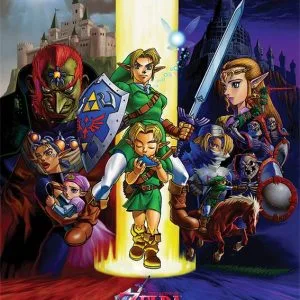 מיני פוסטר: האגדה של זלדה- (Ocarina Of Time)