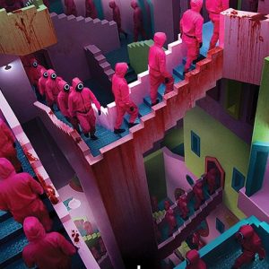 משחקי הדיונון - מדרגות משוגעות