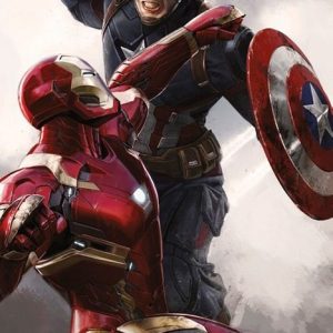 מארוול קפטן אמריקה נגד איירון מן