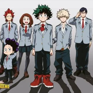 MY HERO ACADEMIA UNIFORM VERSION POSTER