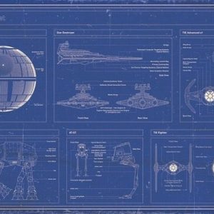 מלחמת הכוכבים - Star Wars Imperial Fleet Blueprint