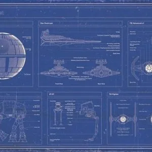מלחמת הכוכבים - Star Wars Imperial Fleet Blueprint
