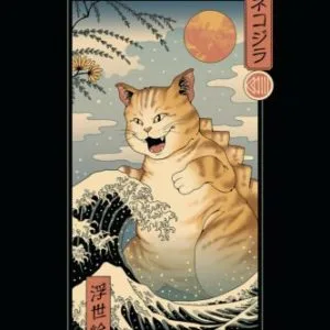 וינסנט טרינידד -  Catzilla Ukiyoe