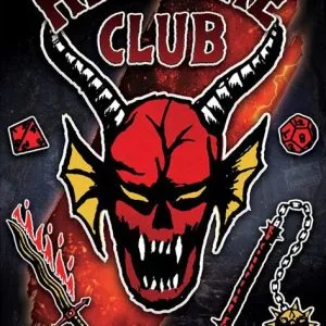 דברים מוזרים עונה 4 - Hellfire Club Emblem Rift פוסטר