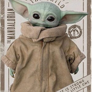 מיני פוסטר - מלחמת הכוכבים -המנדלוריאן - הילד