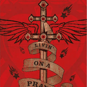 פוסטר בון ג'ובי חי דרך תפילה