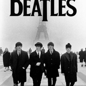 פוסטר הביטלס מגדל אייפל