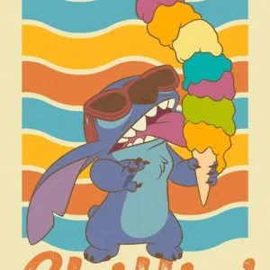 דיסני: סטיצ' Chillin פוסטר