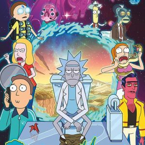 פוסטר - ריק ומורטי עונה 4