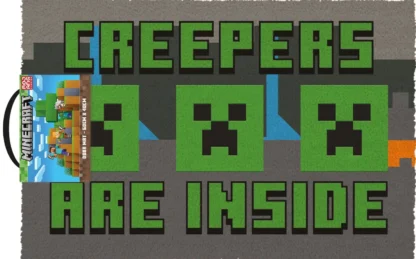 שטיח לדלת: מיינקראפט - Doormat: Minecraft