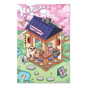 ketnipz sushi poster