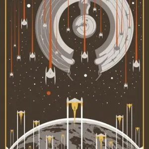 star wars door poster