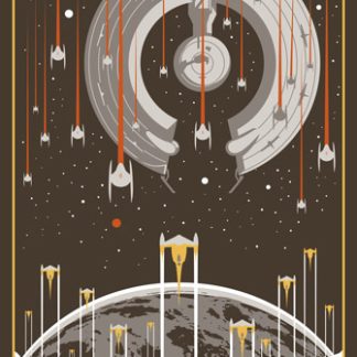 star wars door poster