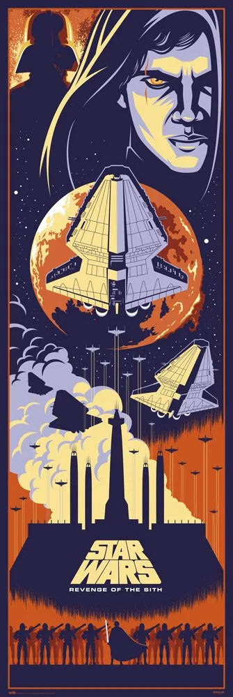 star wars door poster