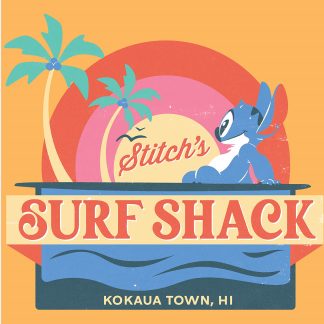 Mini Poster: Stitch - Surf Shack