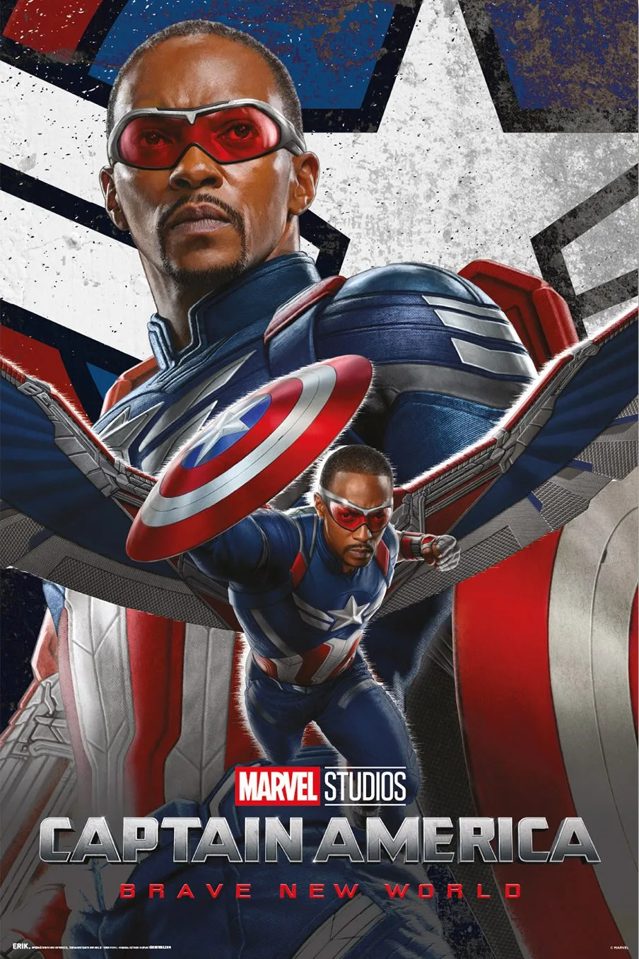 Poster: Captain America - Brave New World