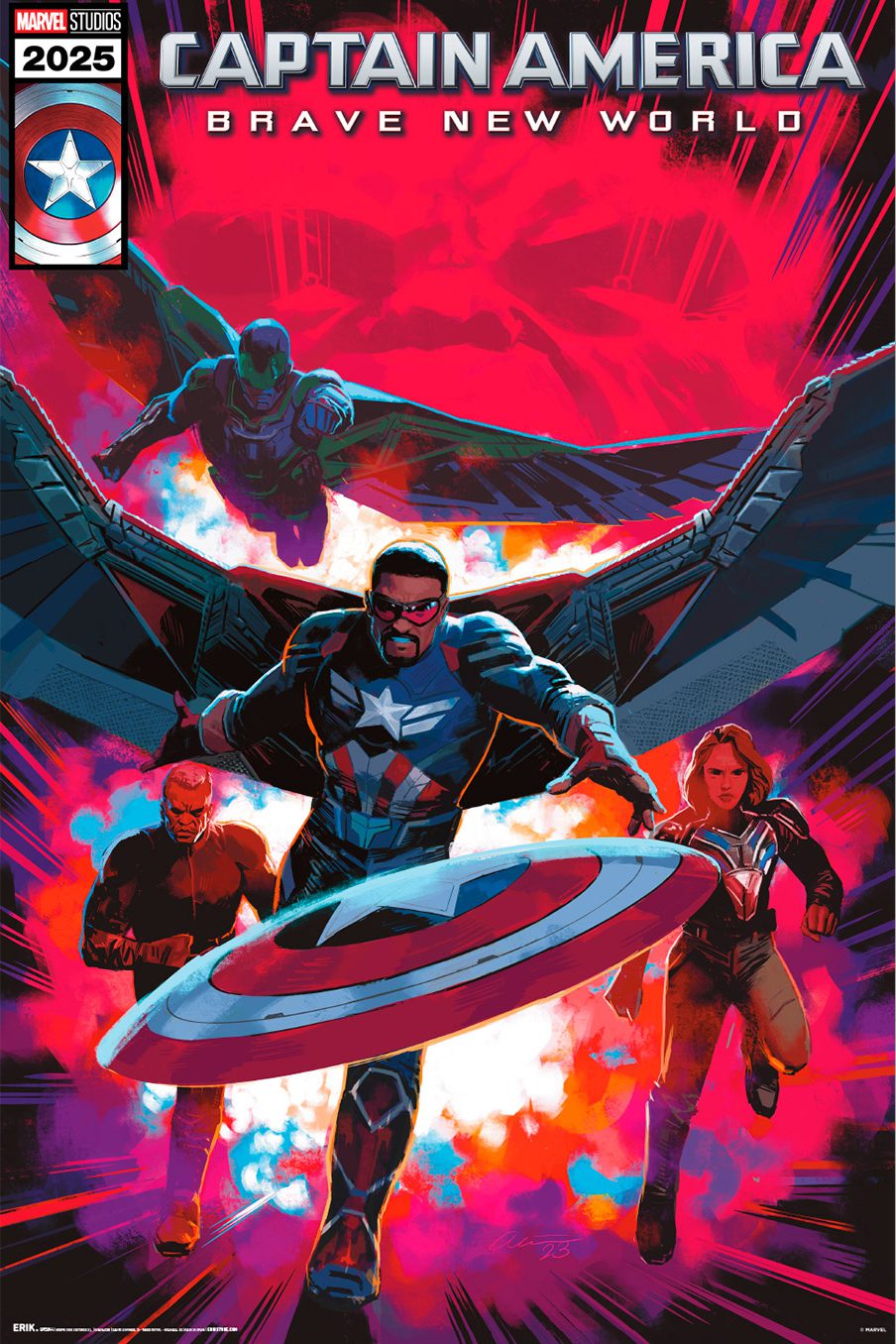 Poster: Captain America - Brave New World Comic