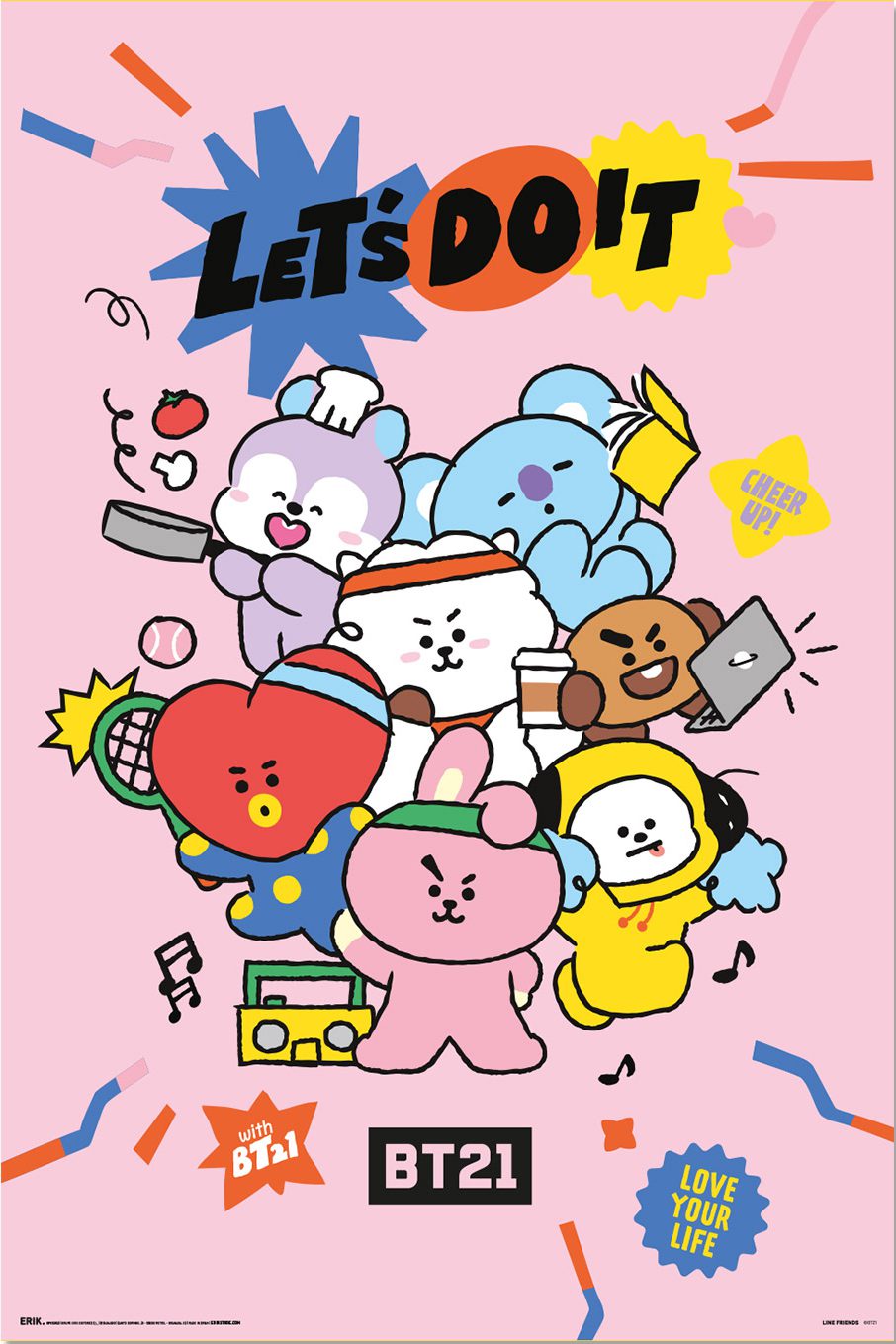 Poster: BT21 - Lets Do It