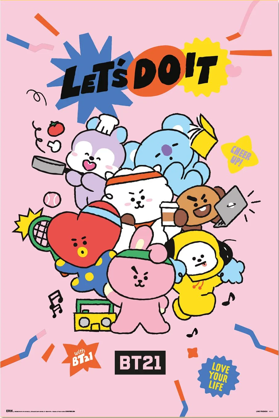 Poster: BT21 - Lets Do It