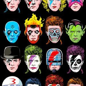 Poster: Butcher Billy - The Floating Heads of David
