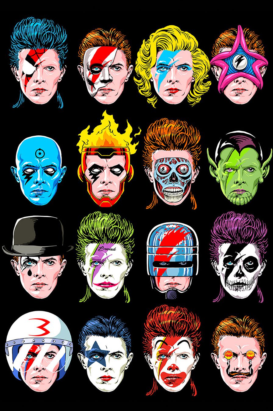 Poster: Butcher Billy - The Floating Heads of David