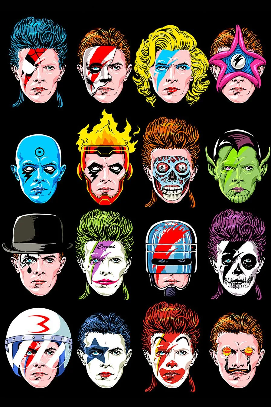 Poster: Butcher Billy - The Floating Heads of David