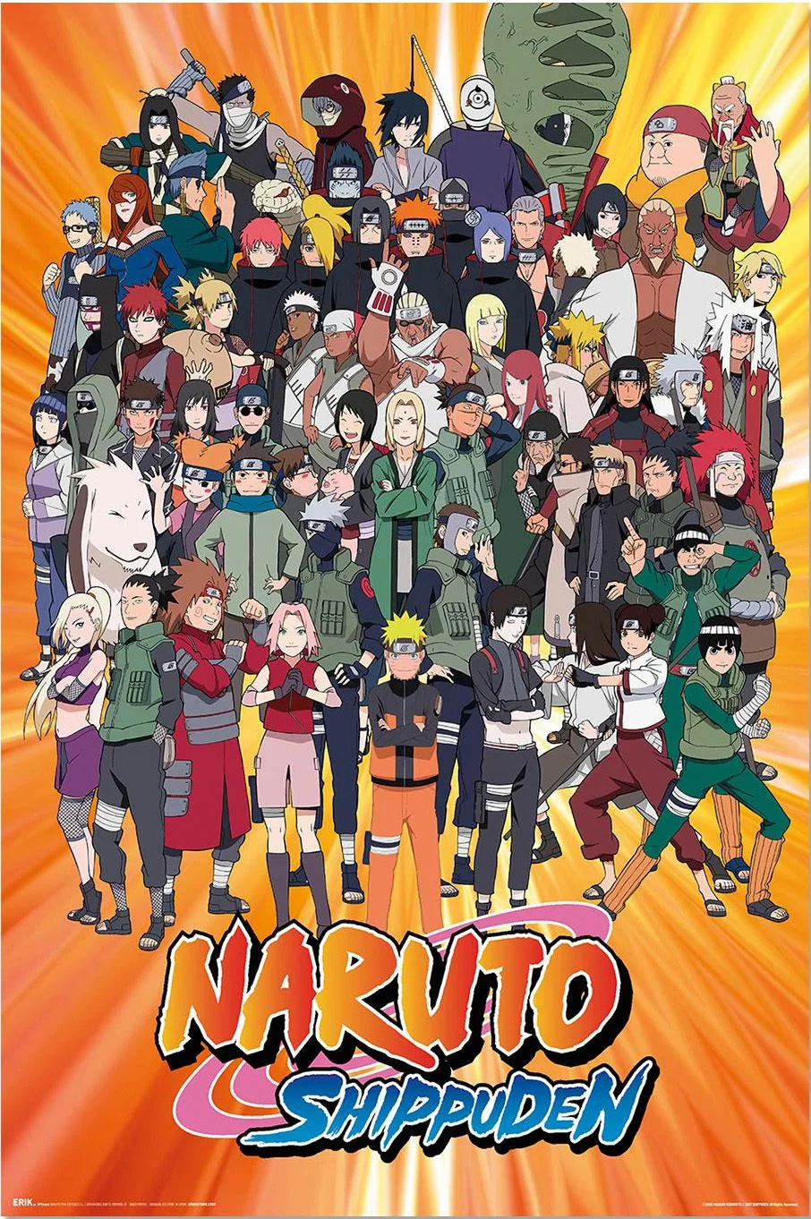 Poster: Naruto Shippuden - Characters